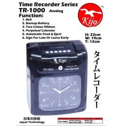 KIJO PUNCH CLOCK MACHINE (TIME RECORDER)